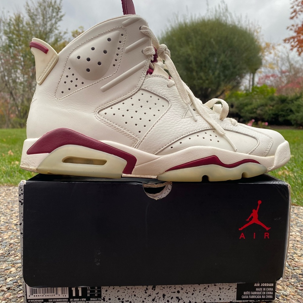 Jordan Retro 6 Maroon 2015 Release